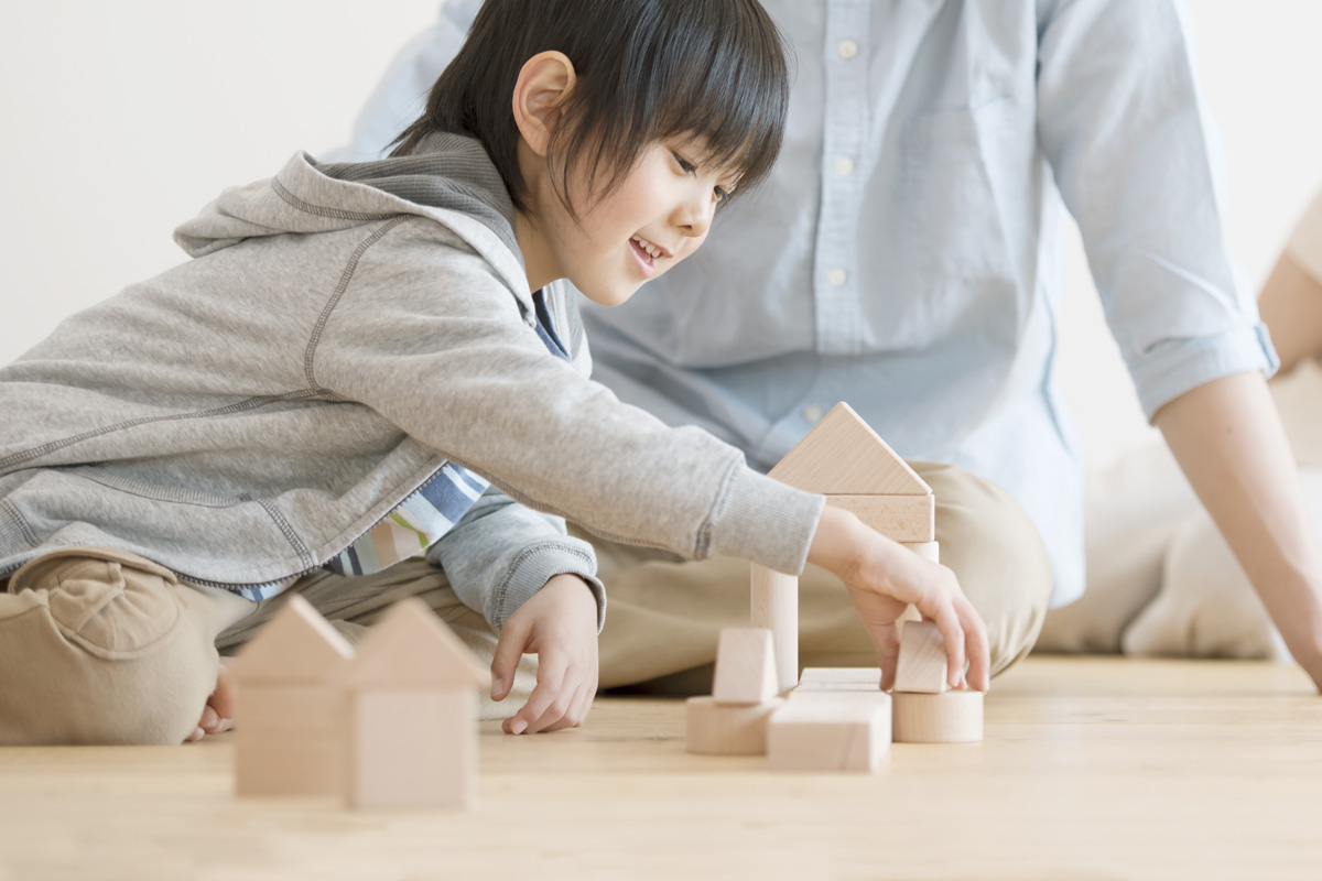 回遊できる子ども部屋