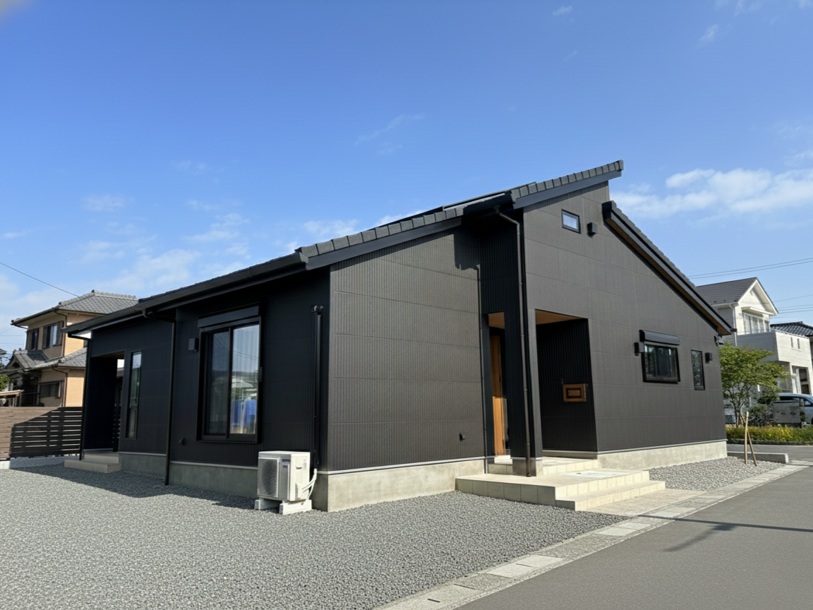 こだわりが随所に光る、穏やかに日々を紡ぐ和モダンの平屋の住まい