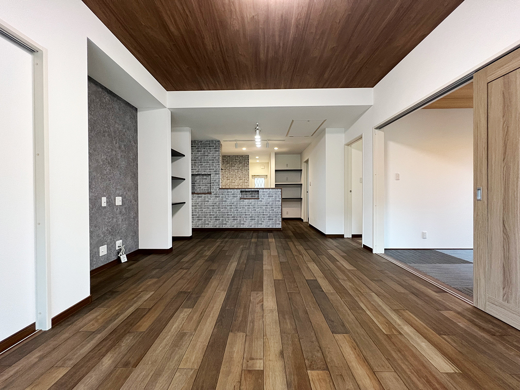 家族の生活スタイルに合わせたゆとりのある平屋