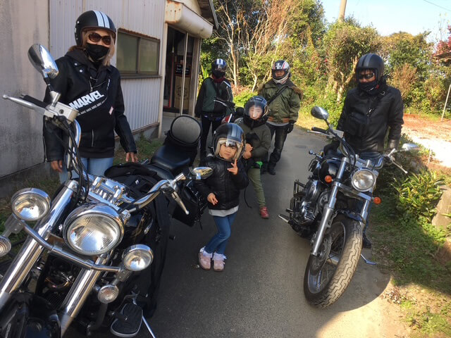家族でツーリング
