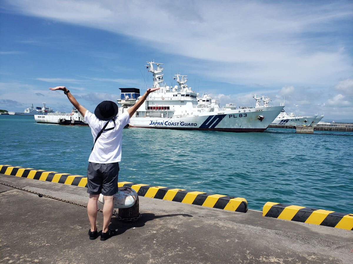 日本一多忙な石垣島の巡視船