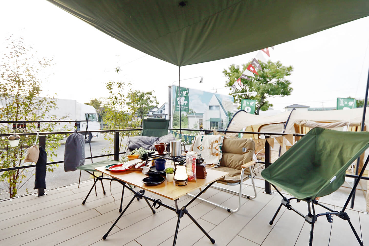 光と風を感じる開放空間