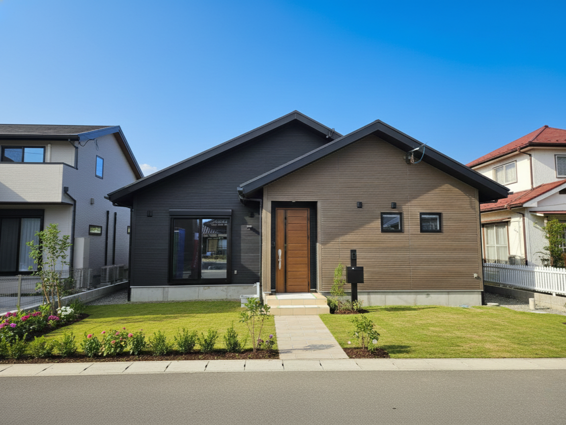 間取りの工夫でコンパクトながらも暮らしやすい平屋の住まい