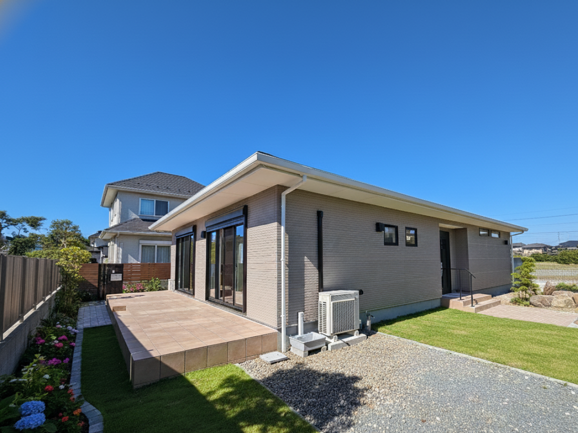 夫婦2人のセカンドライフを愉しむ平屋の住まい