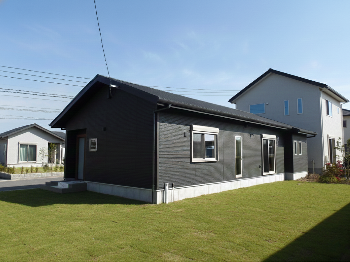 家族の絆が深まるLDK中心の間取りに家事ラク動線をプラスした平屋の住まい