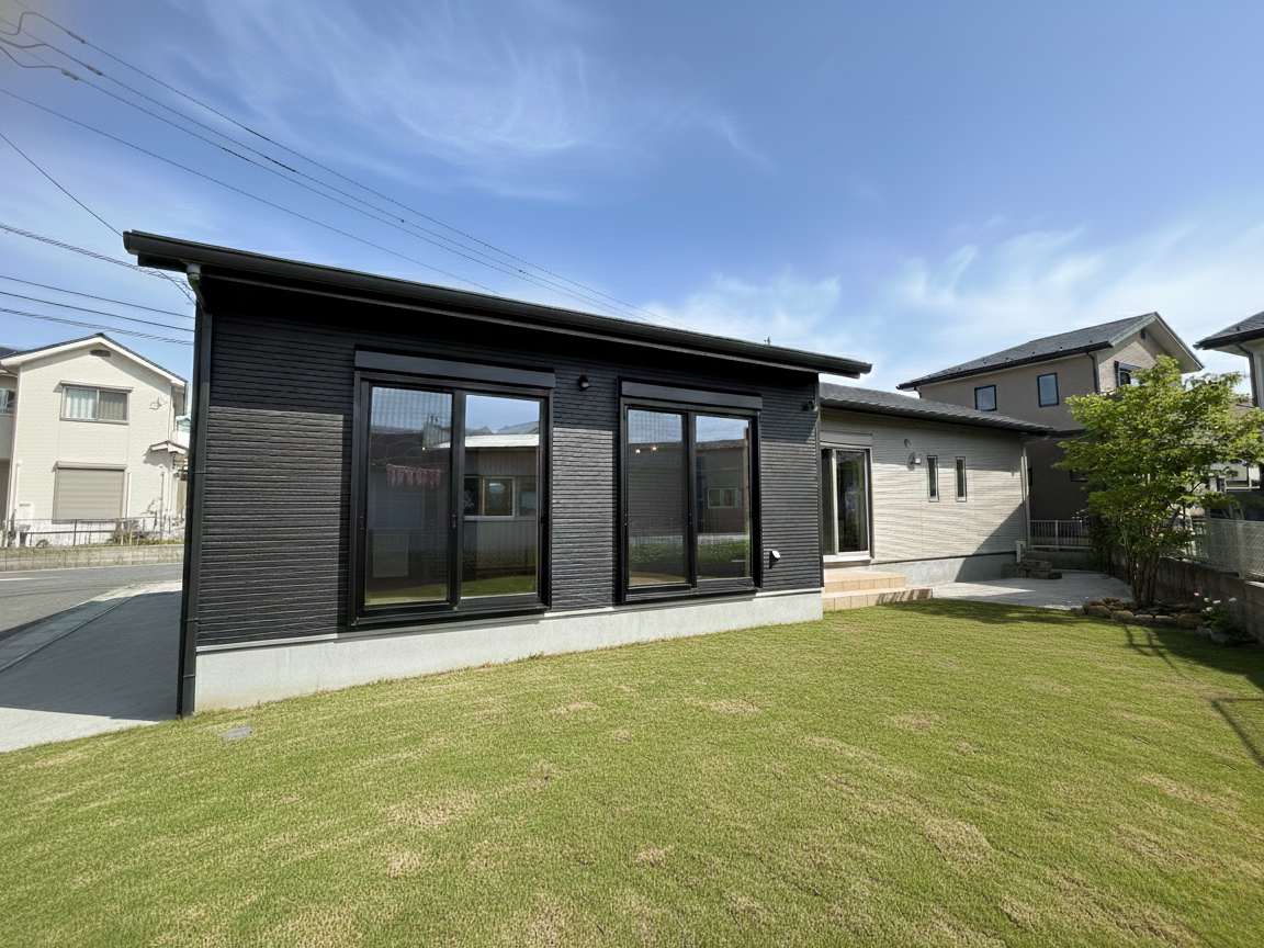 家族のコミュニケーションを育むLDKを中心とした平屋の住まい