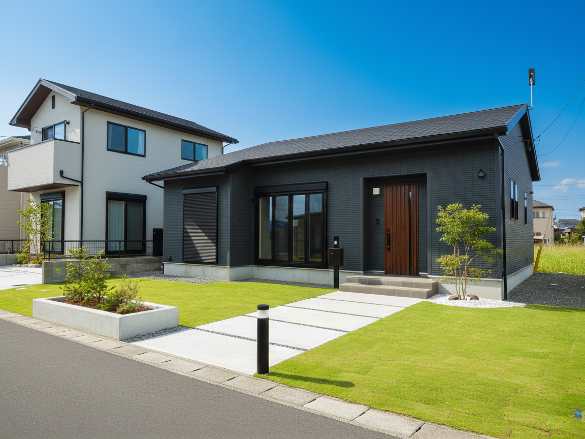 リビング中心の生活動線で家族がつながる平屋の住まい