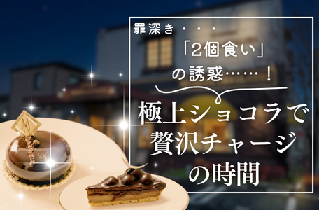 【スタッフのブログ】罪深き「2個食い」の誘惑……!極上ショコラで贅沢チャージの時間🌙✨