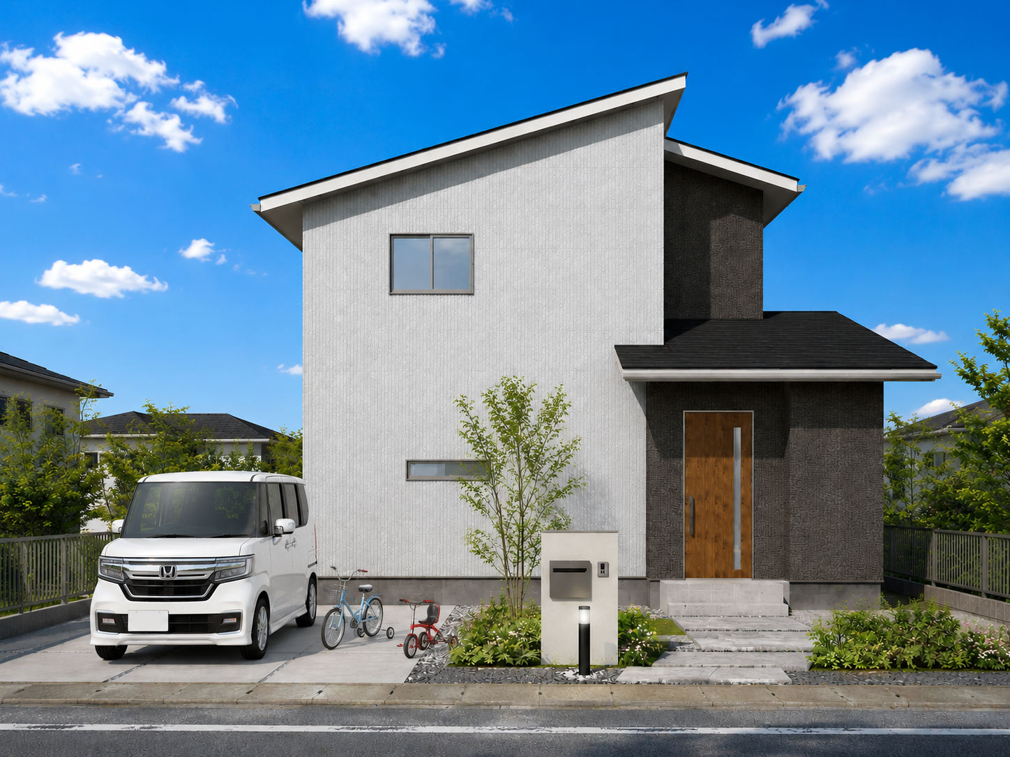 “ちょうどいい距離感”が、家族を心地よくする家