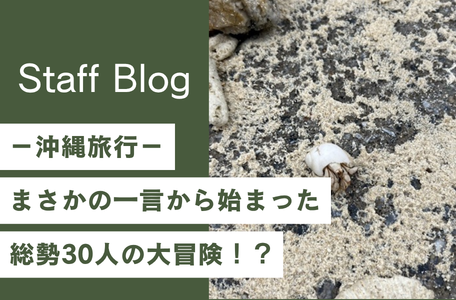 【スタッフのブログ】－沖縄旅行－まさかの一言から始まった、総勢30人の大冒険！？✈️✨