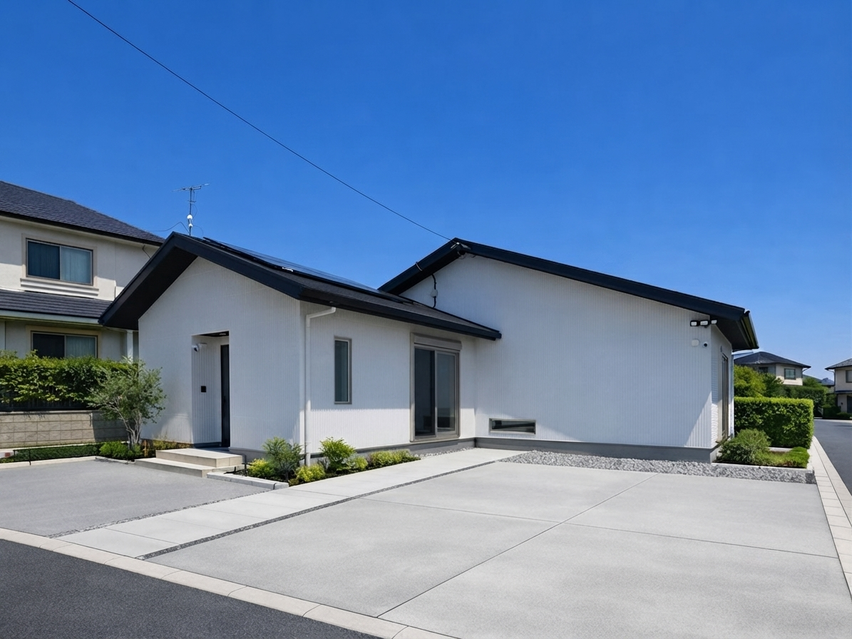 明るさと使いやすさが調和する、暮らしに寄り添う平屋の住まい