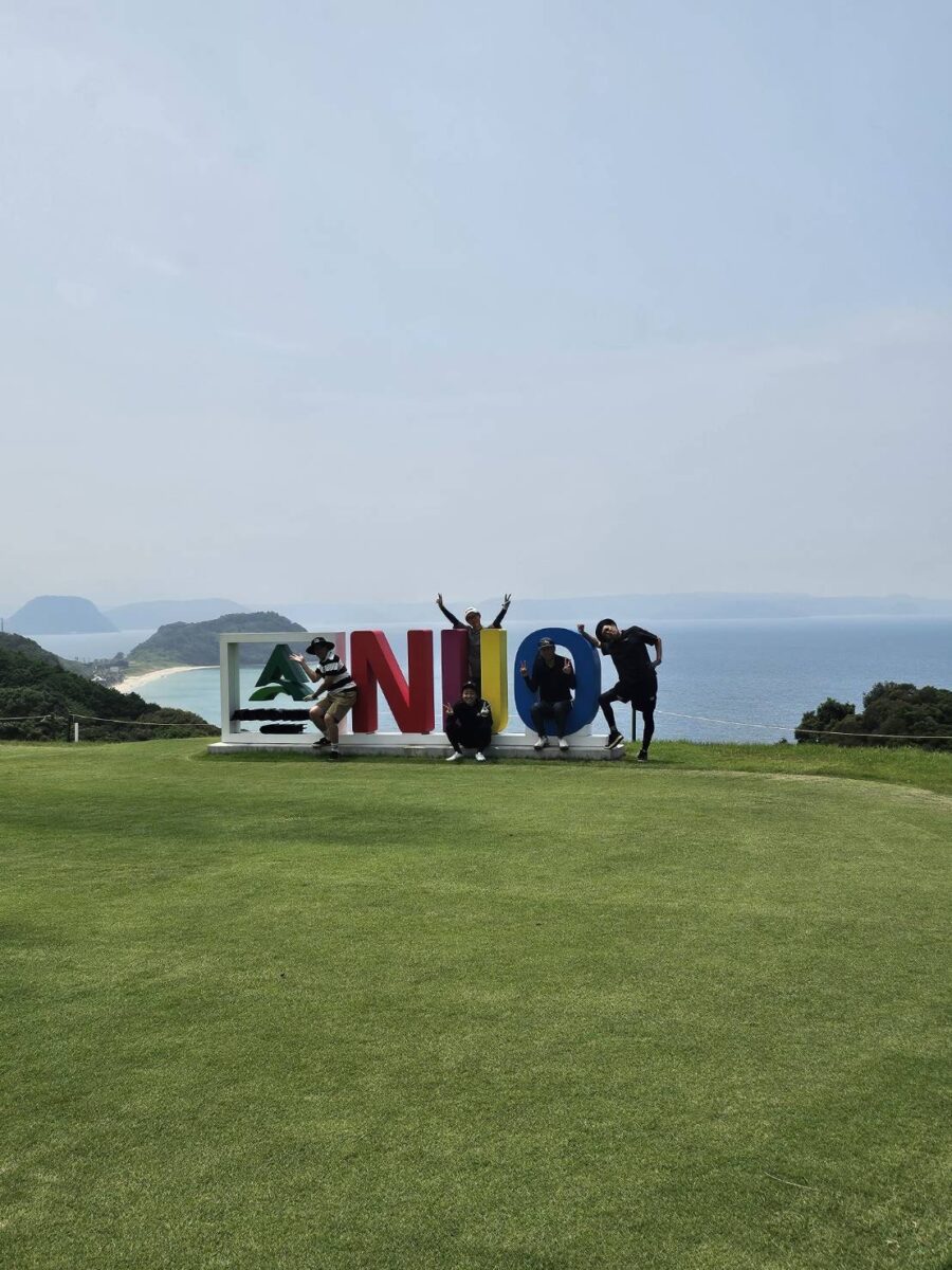 糸島での絶景ゴルフ!