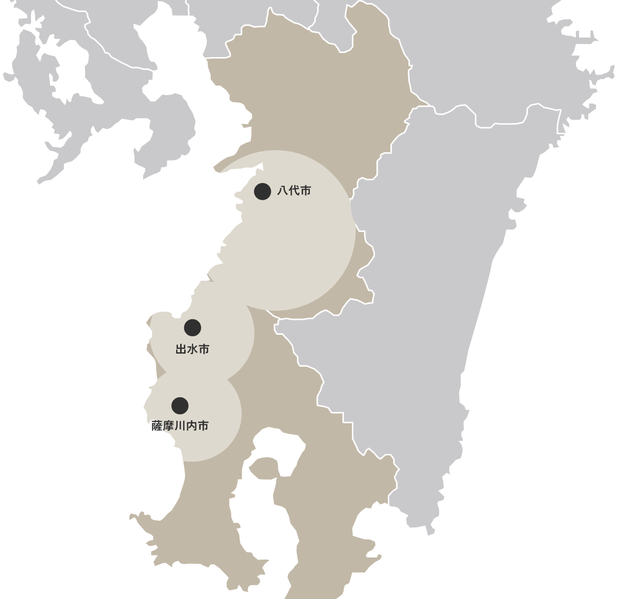 施工エリア紹介